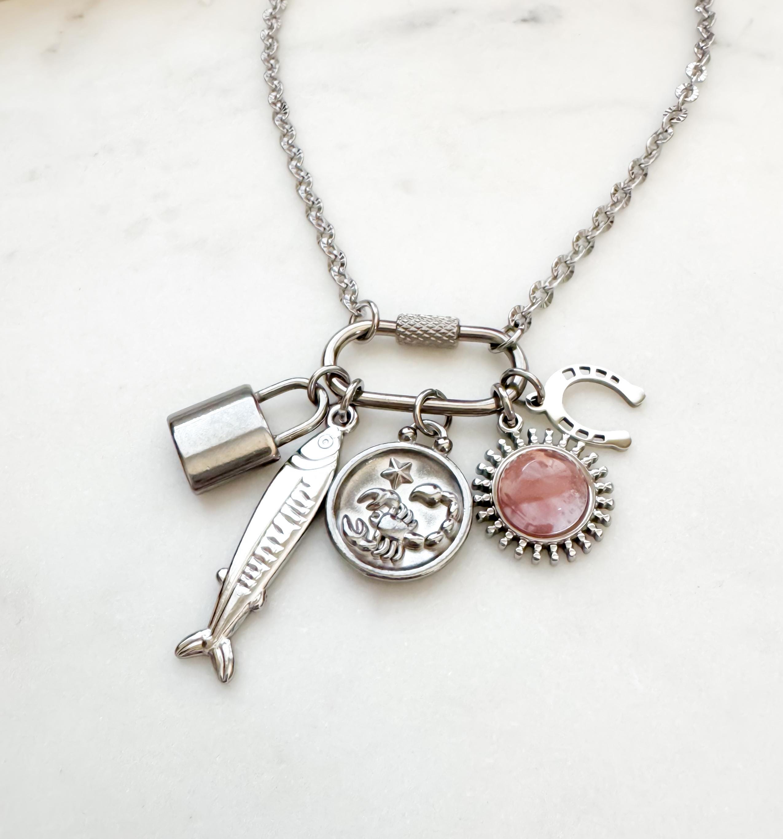 Custom Carabiner Necklace - Etsy