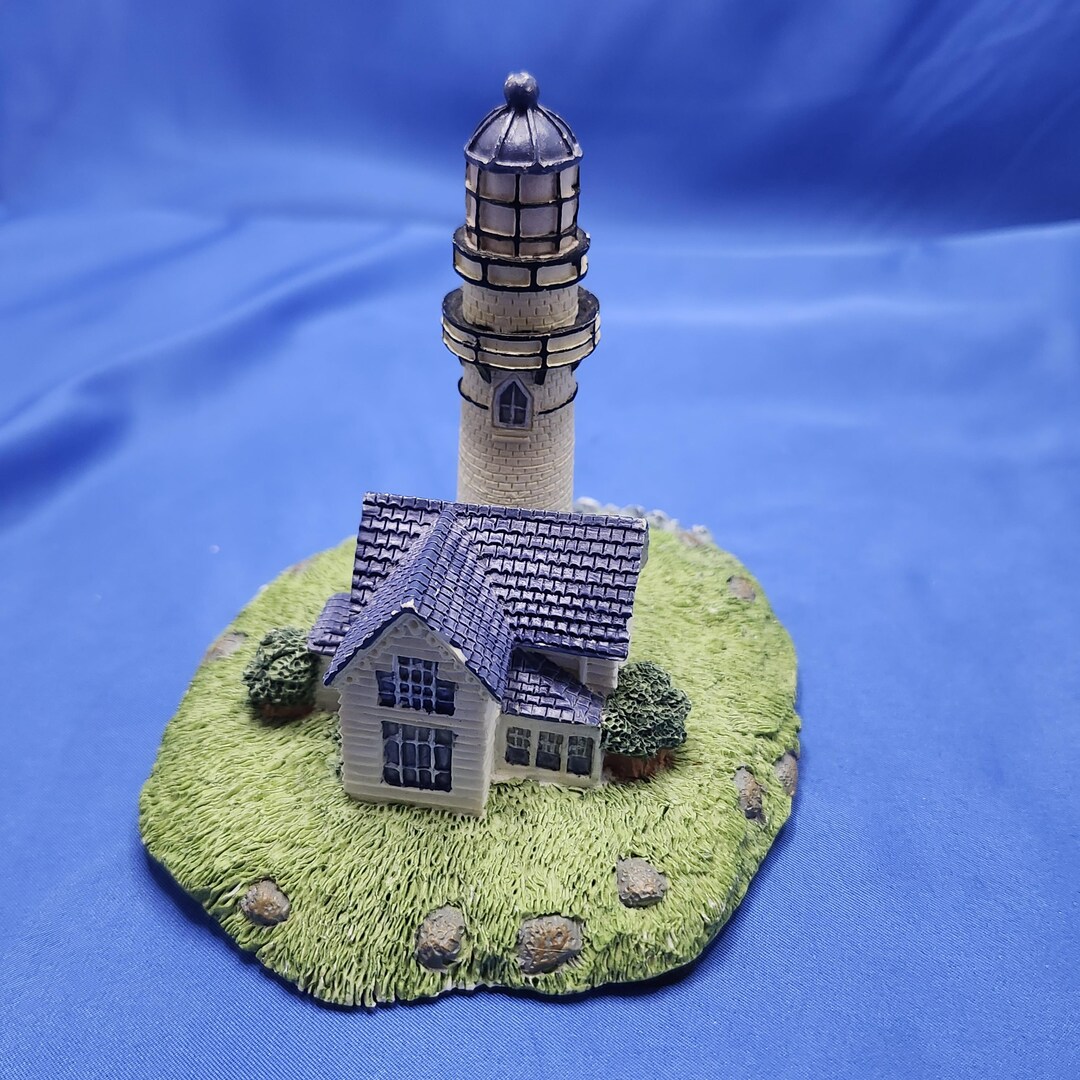 Lighthouses of North America Resin Model - Cape Elizabeth Maine - Etsy