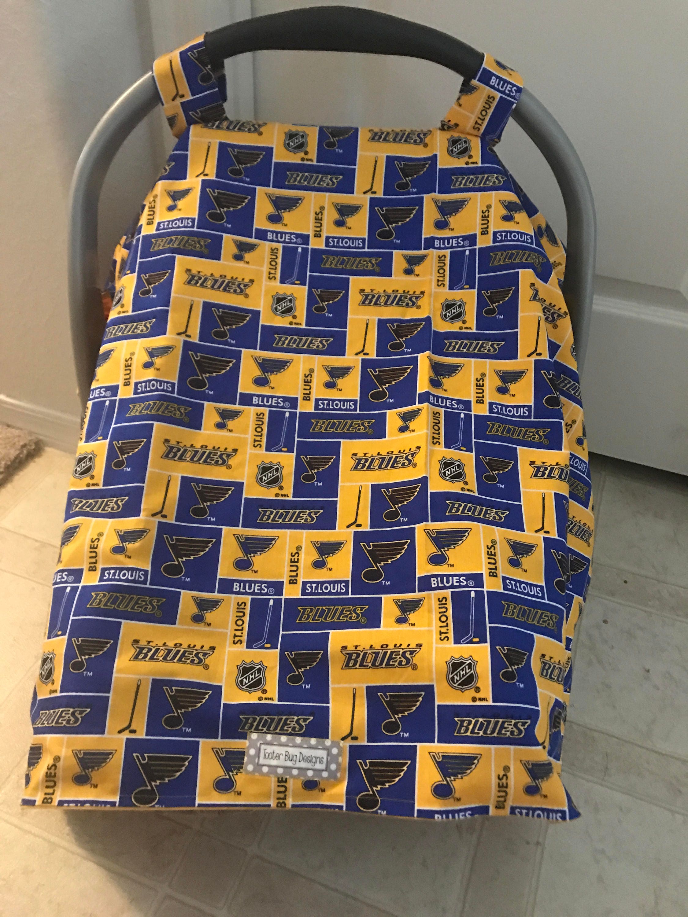 St Louis Blues Baby Car Seat Canopy Car Seat Cover 