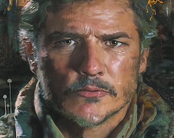 The Last Of Us』プリント – ジョエル・ミラー、ペドロ・パスカルの