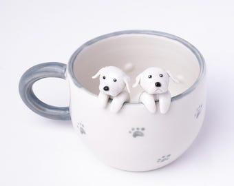 Personalized pet mug custom pet mug ceramic peekaboo mug/hidden animal coffee mug/Custom Cat and Dog Ceramic Mug/Gift For Dog Owner/dog mug