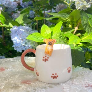 Personalized pet mug custom pet mug ceramic peekaboo mug/hidden animal coffee mug/Custom Cat and Dog Ceramic Mug/Gift For Dog Owner/dog mug