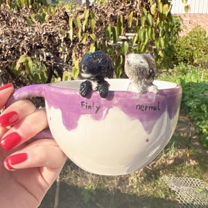 Personalized pet mug custom pet mug ceramic peekaboo mug/hidden animal coffee mug/Custom Cat and Dog Ceramic Mug/Gift For Dog Owner/dog mug