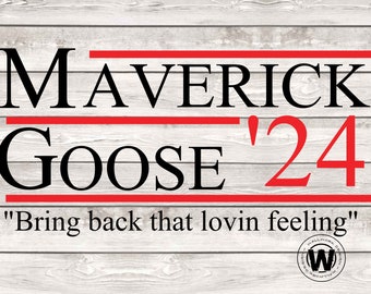 Top Gun Presidential Race 2024 SVG, Maverick Goose, Cricut