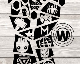 Avengers Gauntlet Glove SVG, Cricut Silhouette Cut File