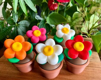 Flower Pot Trinket Container