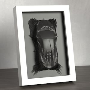 Lamborghini Sian art 3D frame