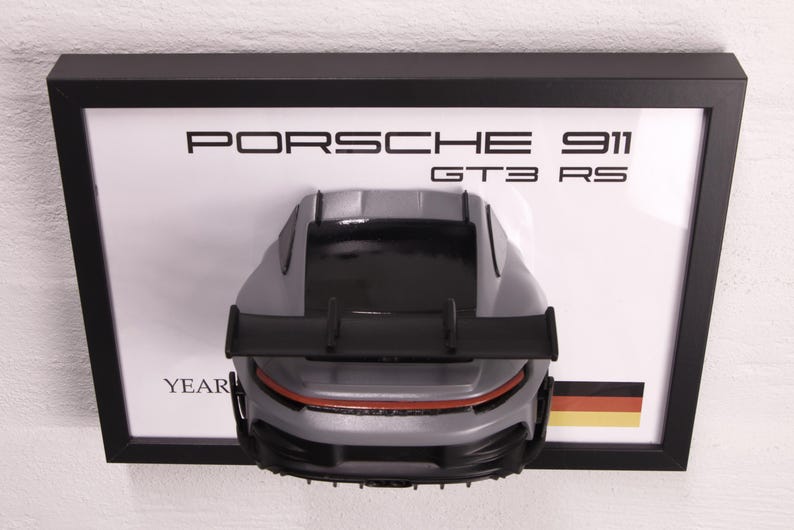 3D Frame Wall Art Porsche 911 GT3 Rs Turbo3d Sports Car Framed Decor ...
