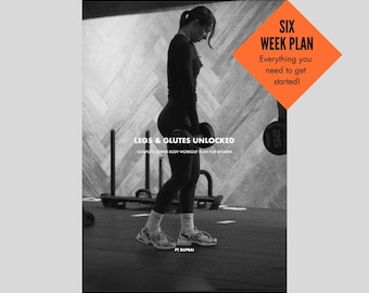 Benen en billen ontgrendeld: compleet trainingsplan voor het onderlichaam voor vrouwen