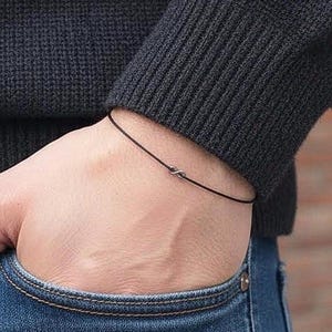 初めての父の日、インフィニティブレスレット、ファミリーブレスレットセット、ウィッシュブレスレット、父の日のギフト、カップルブレスレット、赤い紐ブレスレット、上品