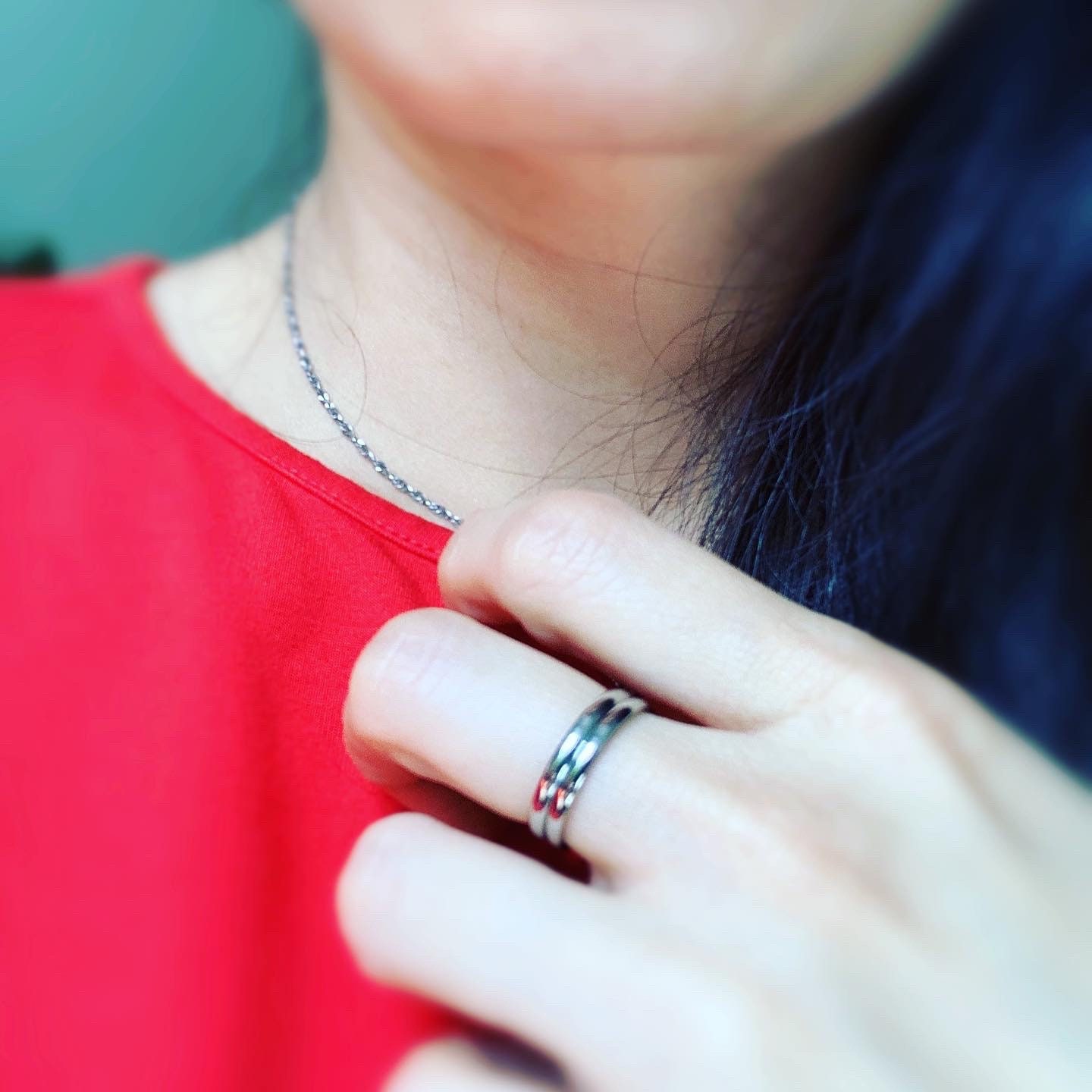 Asexual ring etsy discount