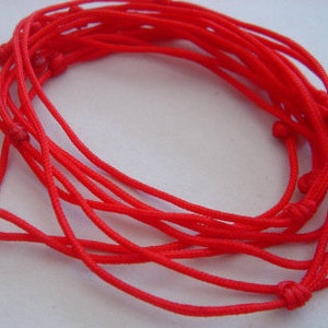Family Bracelet, Red String Bracelet, Couples Bracelet, Thread Bracelet, Colorful Bracelet, Peace Bracelet, Boyfriend Bracelet,Wish Bracelet image 3