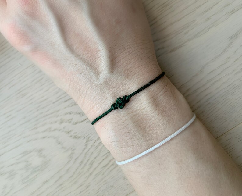 One Year Anniversary 7th Anniversary Gift Mother/'s Day Gift Infinity Bracelet Family Bracelet Couples Bracelet Eternity Love Bracelet