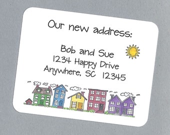 Change of Address Cards - Custom Moving Cards, New Address Cards, New Home Cards, New House Cards, We're Moving Cards, New Apartment Cards