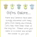 Gifts Galore Baby Shower Gift Table Sign - Baby Shower Printable Signs ...