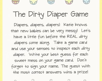What S In Your Purse Baby Shower Game Easy Baby Shower Etsy