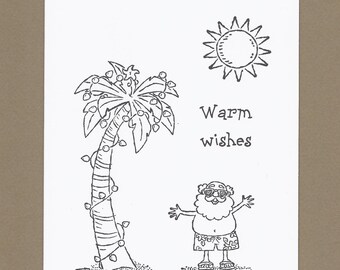 coloring cards etsy