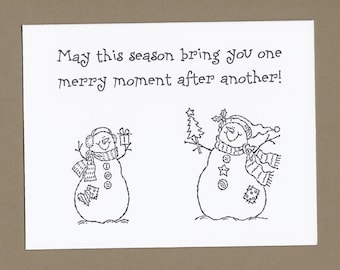 color your own cards etsy