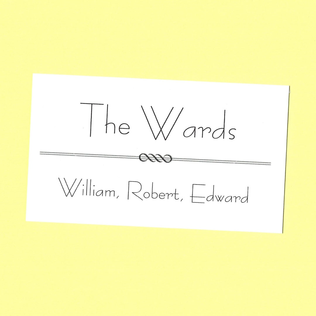 Family Calling Cards Family Gift Enclosures, Graduation Enclosure Cards