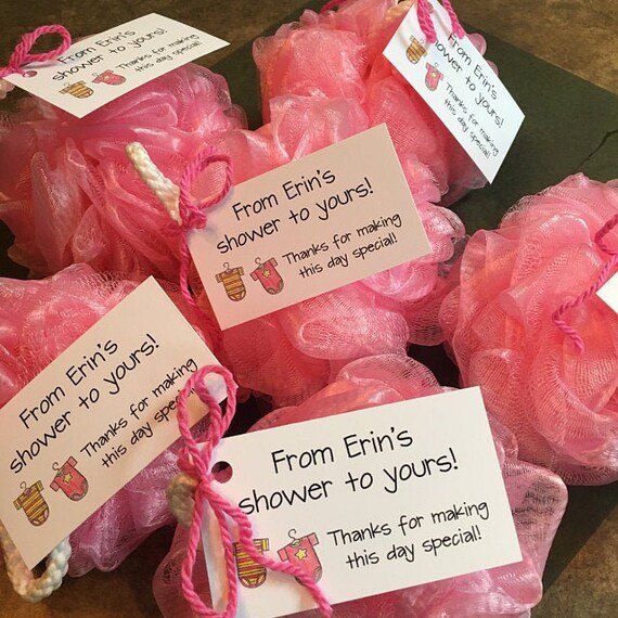 baby shower favor messages