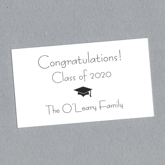 Graduation Insert Cards Graduation Announcement Insert Etsy