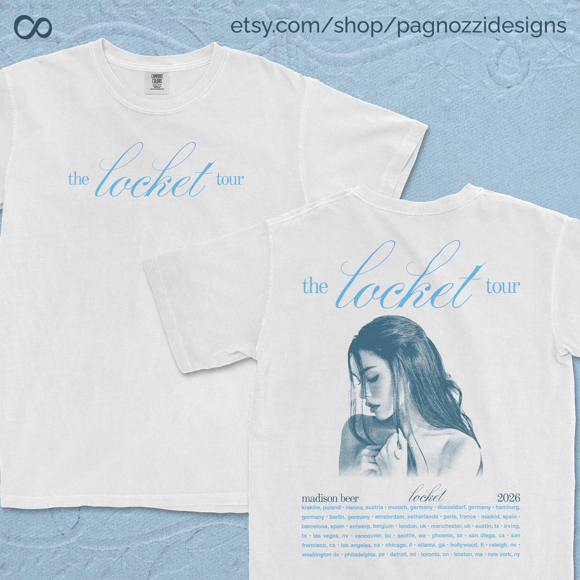 Madison Beer Locket Tour T-shirt | Concert Merch - World Tour, All