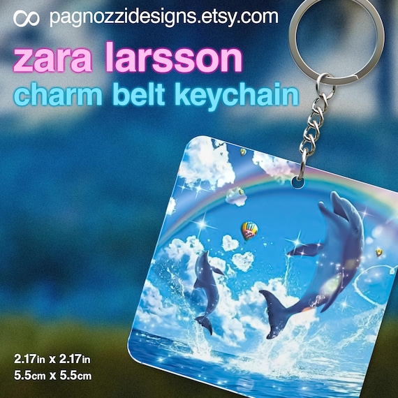 Zara Larsson Symphony Dolphins Keychain | Midnight Sun Tour