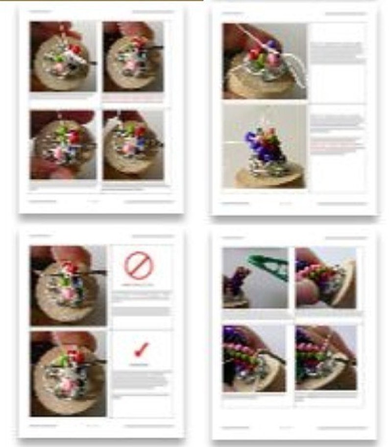 How to Make and use a Crochet Bead Rope Starter Jig: Download Tutorial Pack image 4