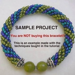 How to Make and use a Crochet Bead Rope Starter Jig: Download Tutorial Pack image 5