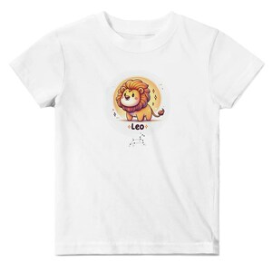Classic Baby Crewneck T-shirt White | Leo 6M - 24M