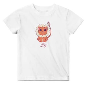 Classic Baby Crewneck T-shirt White | Leo 6M - 24M