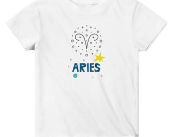 Classic Baby Crewneck T-shirt White | Aries 6M - 24M