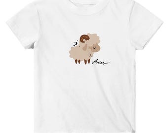 Classic Baby Crewneck T-shirt White | Aries 6M - 24M