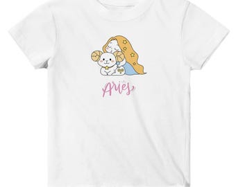 Classic Baby Crewneck T-shirt White | Aries 6M - 24M