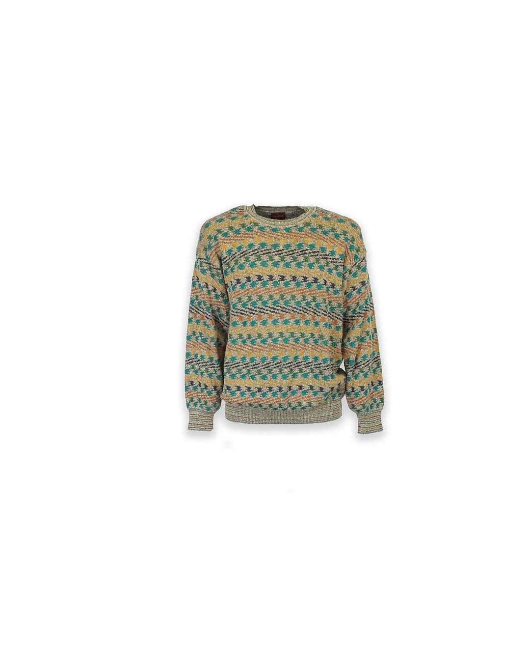 80's Multicolor Cropped Sweater Vest by Missoni