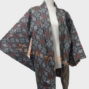 Vintage Japanese Tsumugi Haori MYSTERY BOX of 4 pcs, GRADE A-S, Like-new condition, high quality, Special Holiday gift