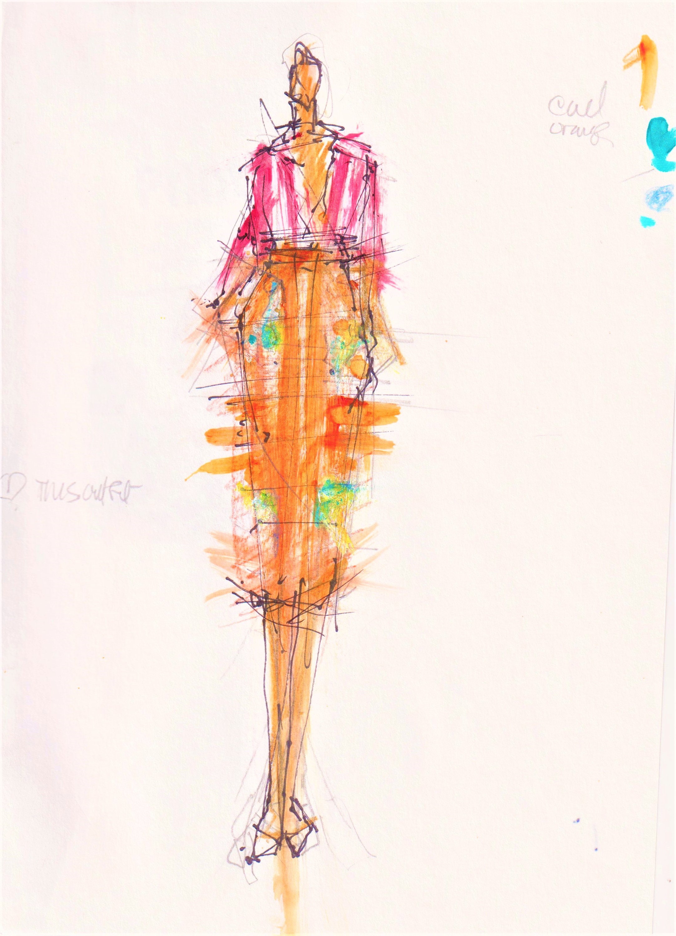 Custom Fashion Illustration / Hand Drawn Portrait / Custom Fashion ...