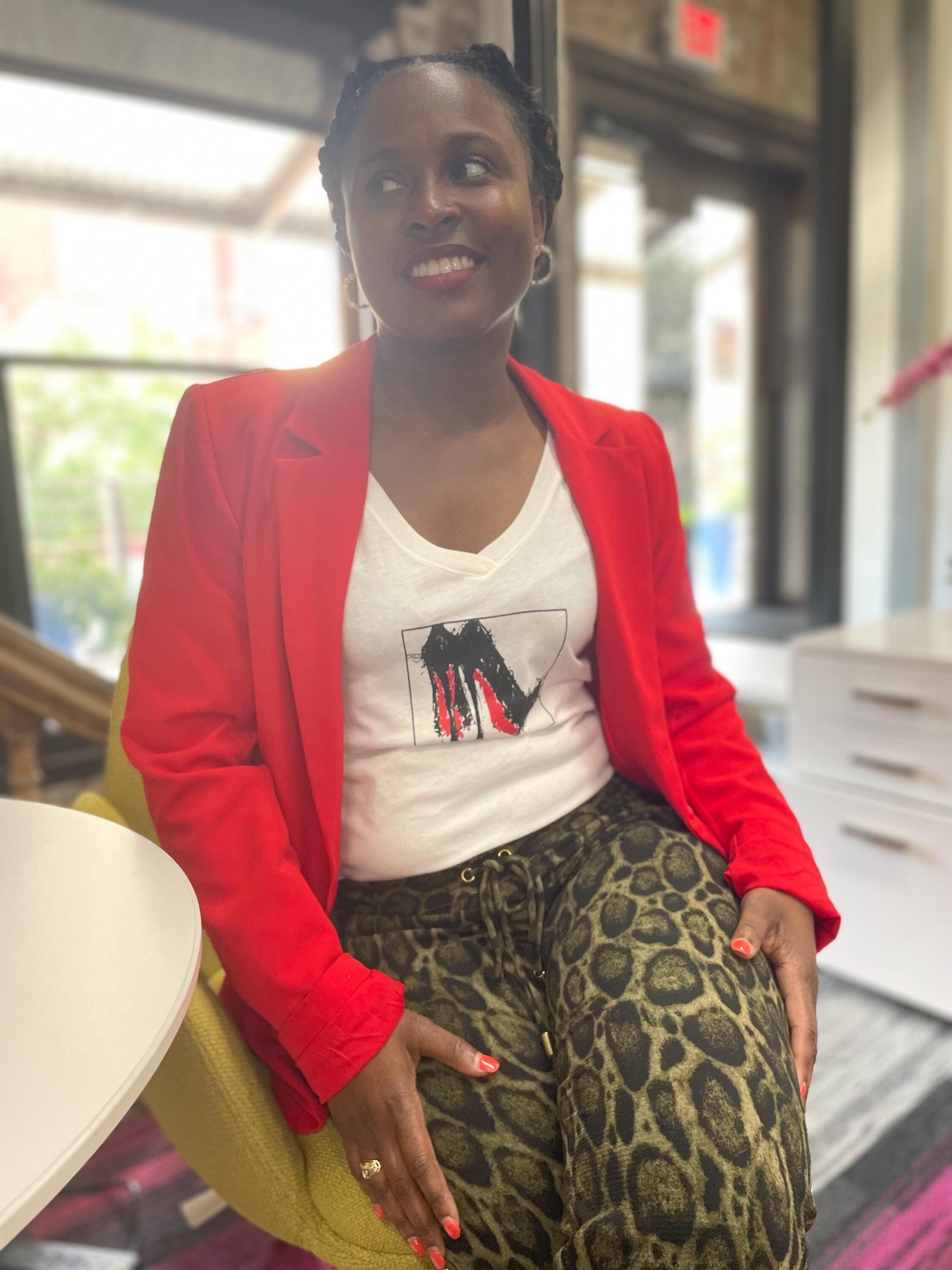 Red Bottom t-shirt,Louboutin, Fashion T-shirt