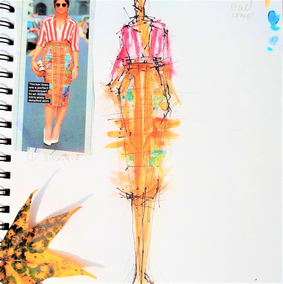 Custom Fashion Illustration / Hand Drawn Portrait / Custom Fashion ...