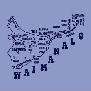 WAIMANALO OAHU ART für Wand / Druck