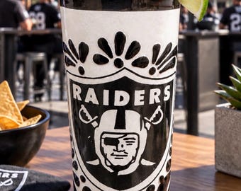 Black & White Talavera Football Cups