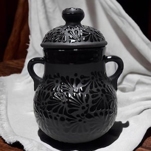 Olla Frijolera/Bean pot | Black & Black