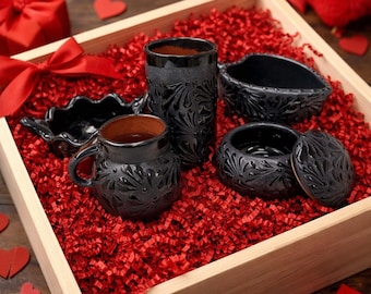 Talavera Mystery Box (Set of 5) | Black Color