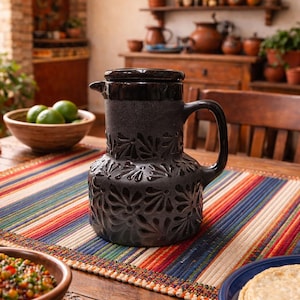 Black Mexican Water Jug - Etsy