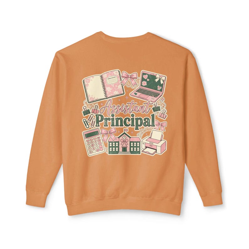 Assistant Principal Clipart PNG JPEG, Coquette School Admin Design, Cute Teacher Graphic, Pink Bow Aesthetic, Commercial Use Download image 9