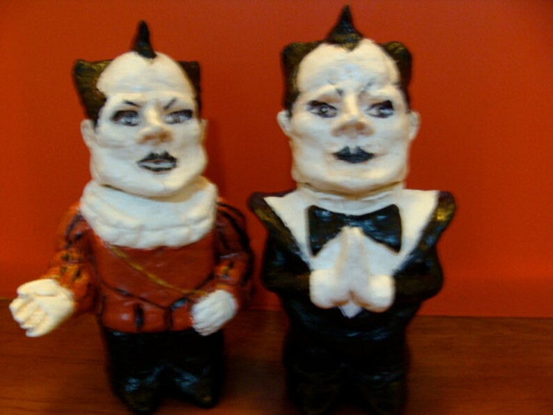 Standard size,fullbody style *Made To Order* Klaus Nomi Salt and Pepper Shaker Set