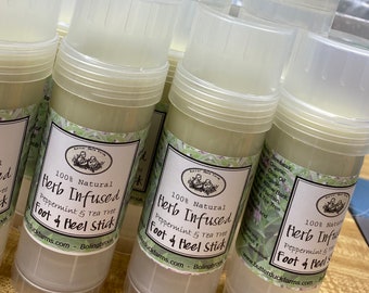 100% Natural Herb Infused Foot & Heel Stick