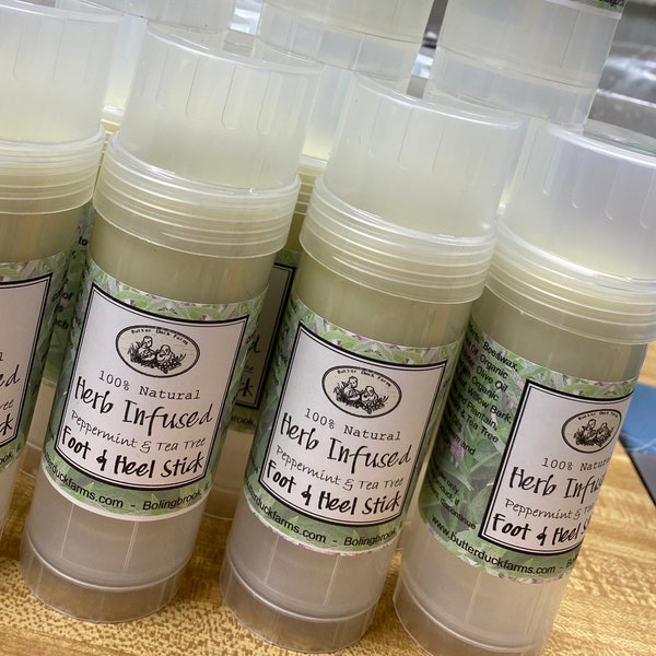 100% Natural Herb Infused Foot & Heel Stick