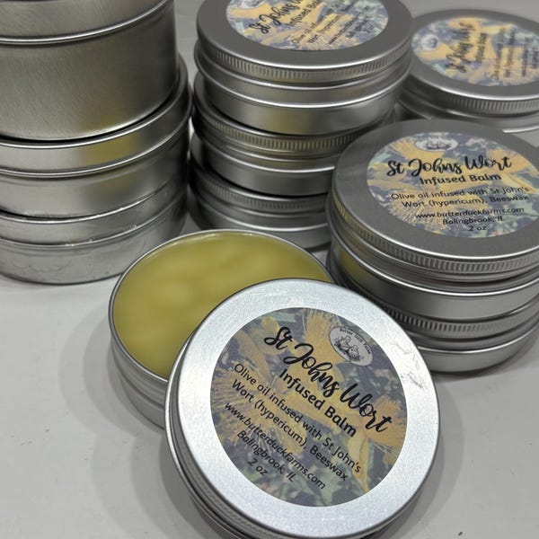 St Johns Wort Salve - Simple and natural