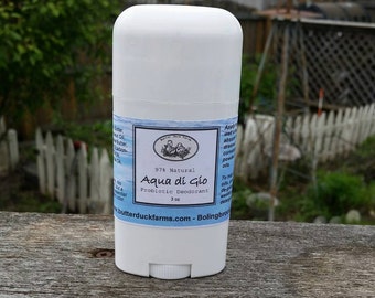 Aqua di Gio Natural PROBIOTIC Deodorant - Paraben & Aluminum Free